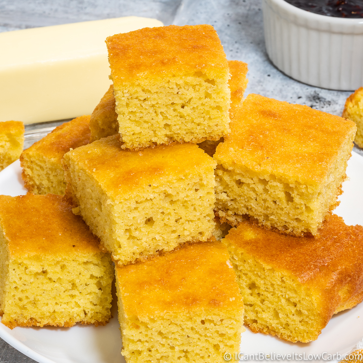 Fluffy Keto Cornbread