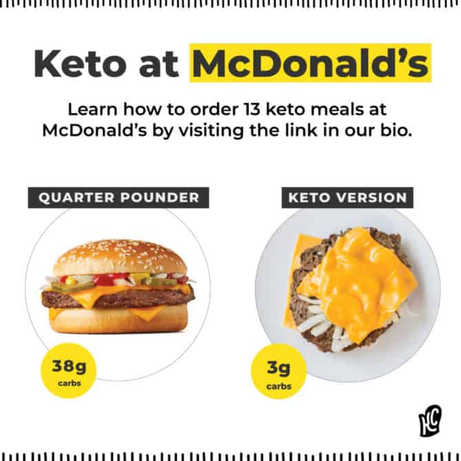 Delicious Keto Options at McDonald's