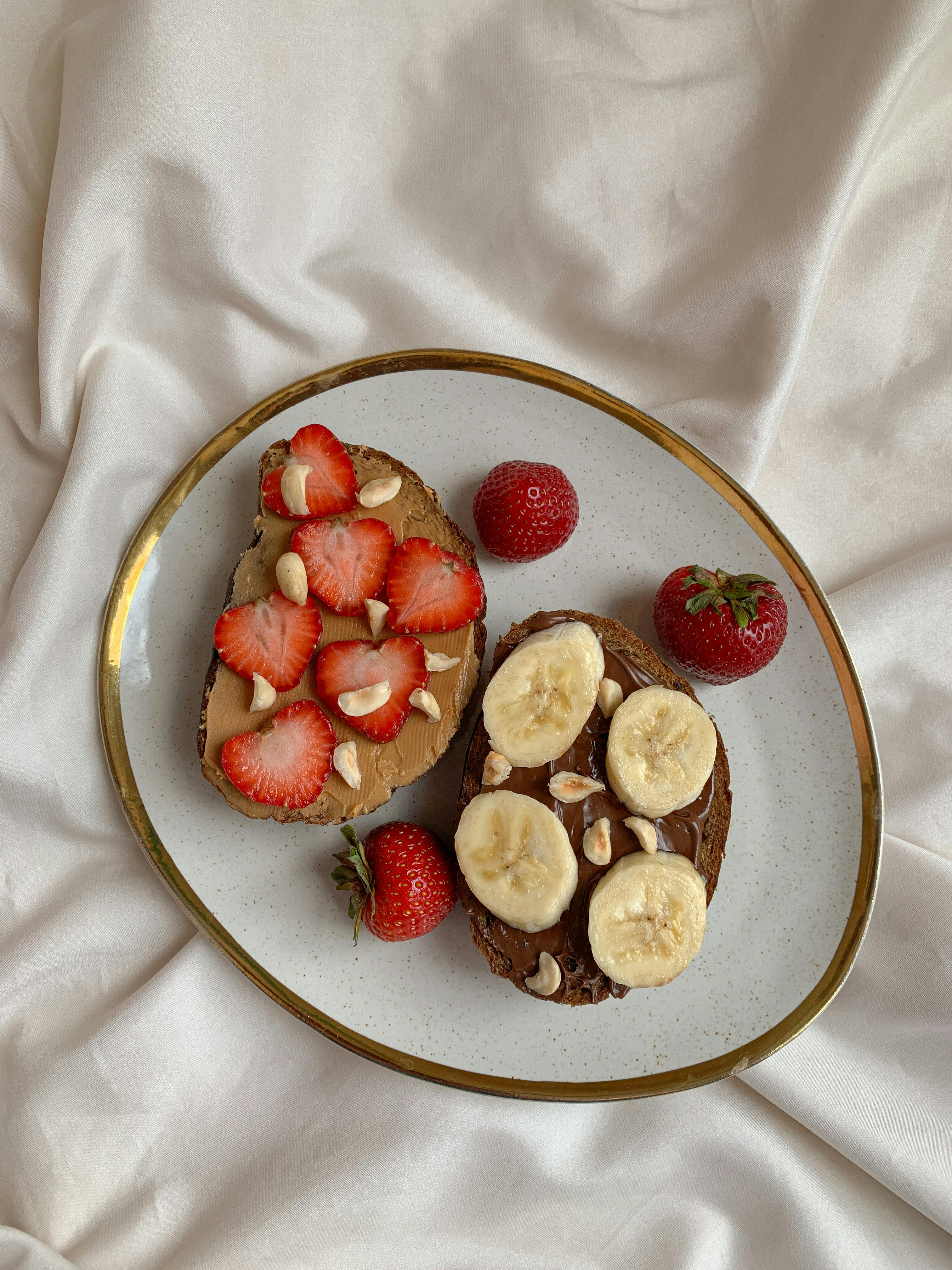 Peanuts on a plate